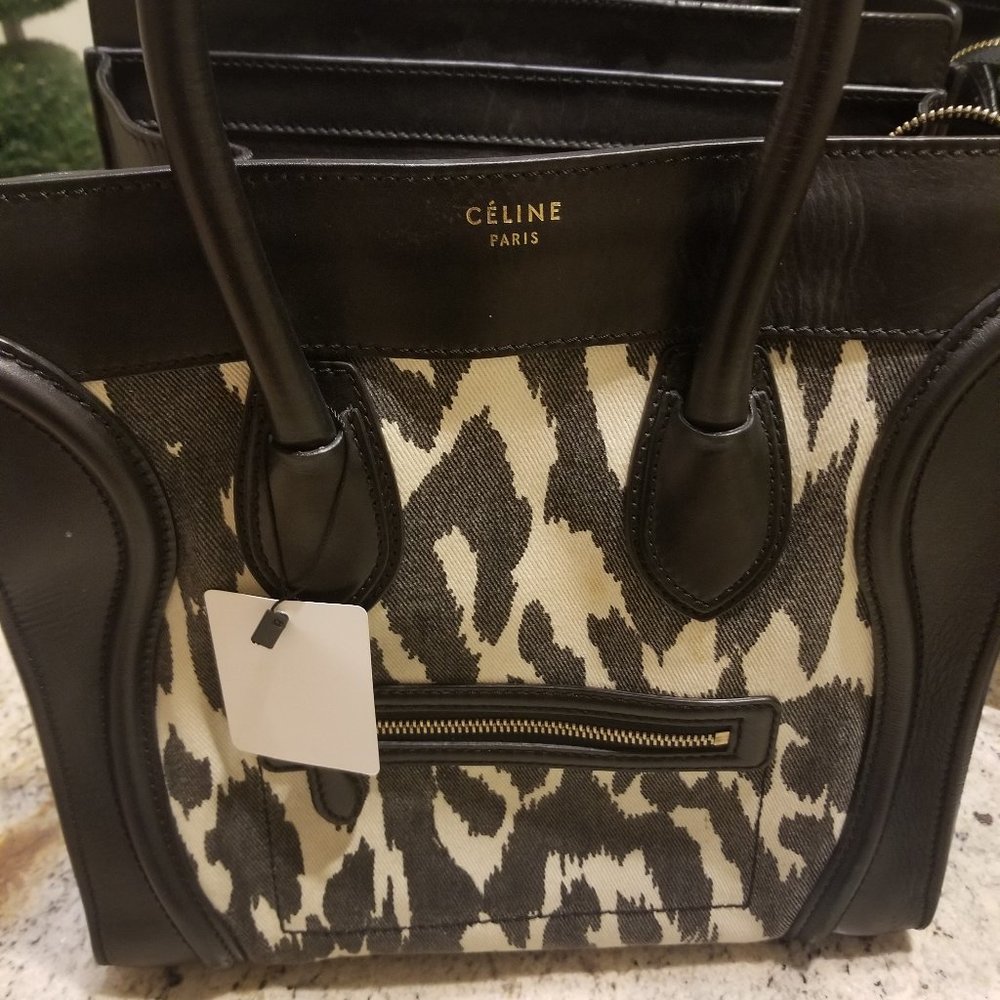 Celine Mini Luggage Tote
